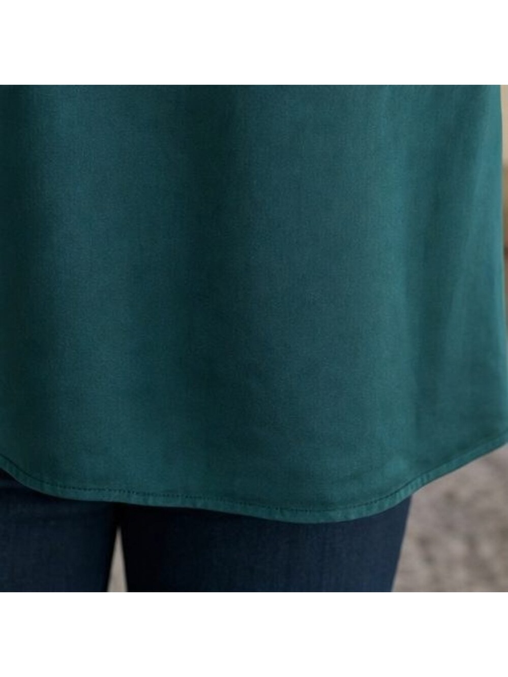 Rust Ruffle Blouse - Picture 6 of 6